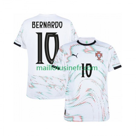 Maillot de Foot Portugal Bernardo Silva 10 Extérieur 2025-26